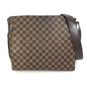 LOUIS VUITTON Brown Damier Canvas Shoulder Bag